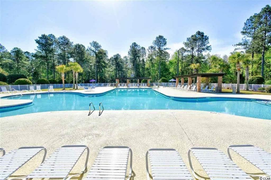 Avalon community pool and grounds — Goal Line Mowing lawn care in Myrtle Beach SC