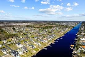Carolina Waterway aerial view of the community — Goal Line Mowing lawn care in Myrtle Beach SC