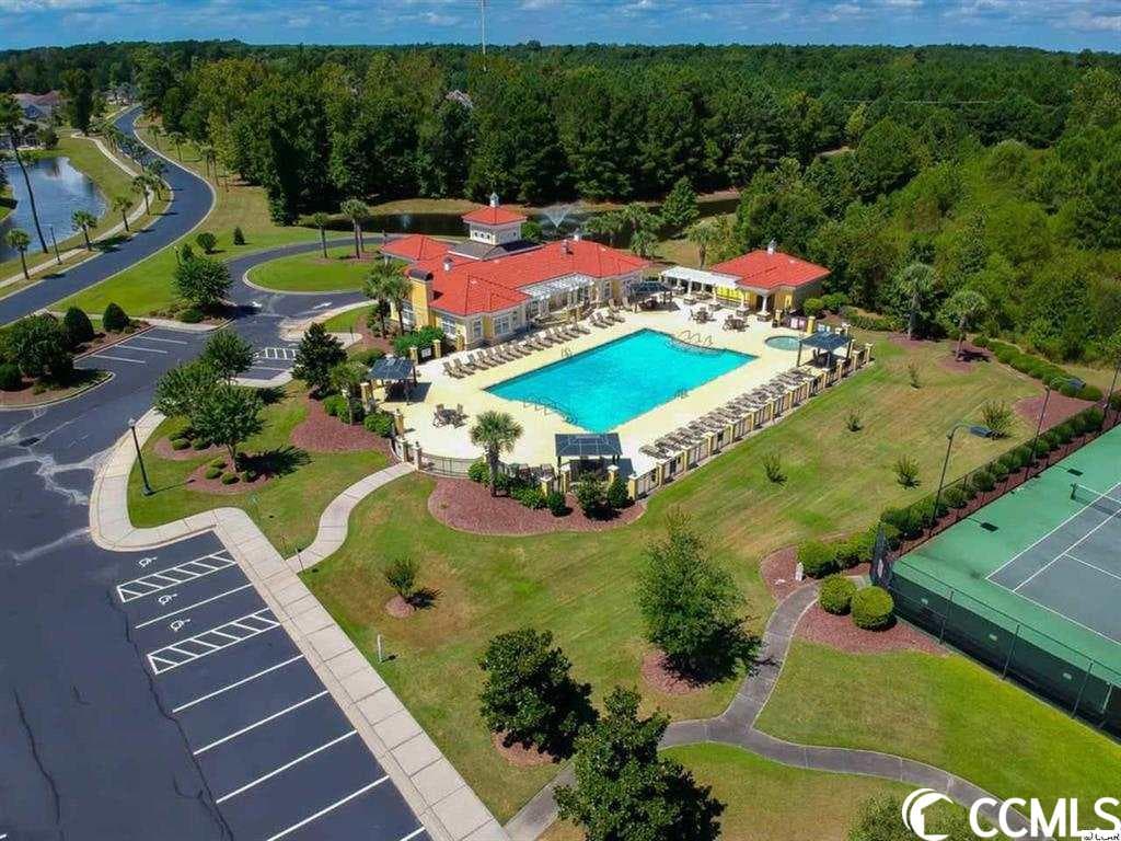 The Bluffs clubhouse and grounds — Goal Line Mowing lawn care in Myrtle Beach SC